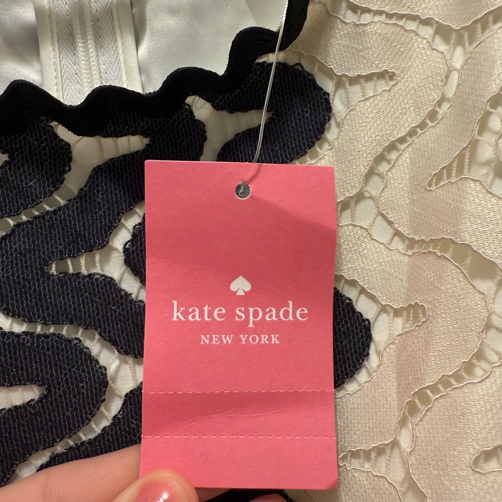 NWT Kate Spade Sand Dune Lace Shift Dress - Picture 6 of 7